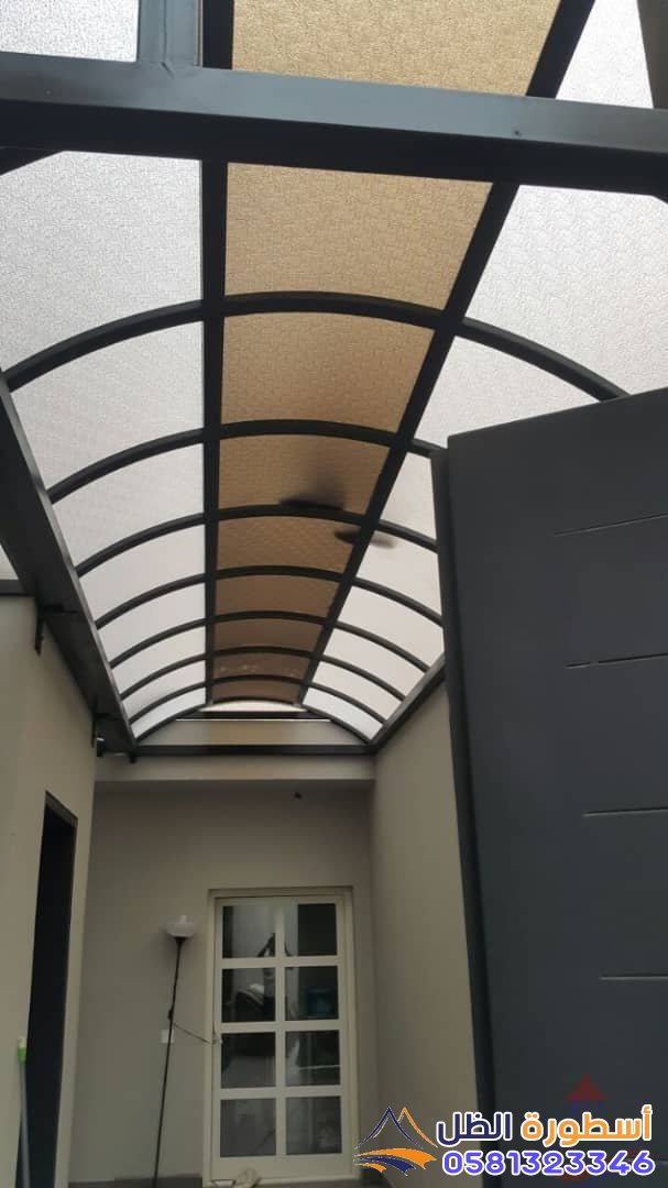 مظلات ممرات أبواب خارجية حماية للأبواب في مكه