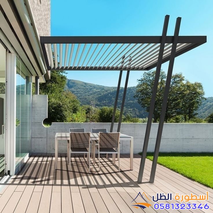 مظلات برجولات جدة للحدائق فخامة وسعر رخيص