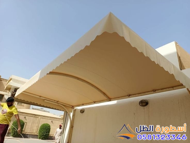 تركيب مظلات سيارات كوبولي في الاحواش مكة
